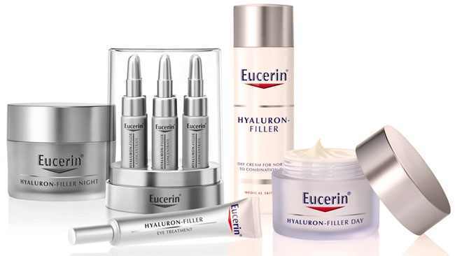 Eucerin hyaluronic acid: day and night anti-wrinkle cream