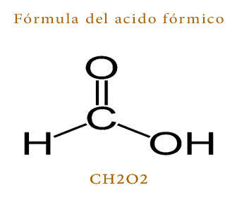 acido formico formula y estructura quimica