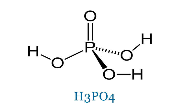 Formulación del acido fosforico