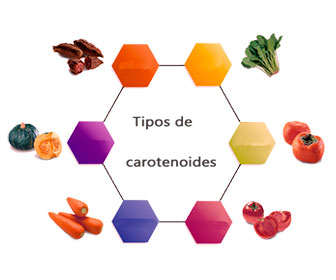 tipos de carotenoides