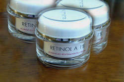 Crema para la cara con retinol A