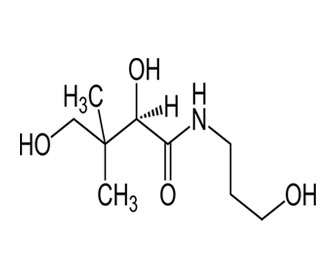 dexpantenol estructura quimica