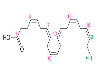 epa y dha estructura química