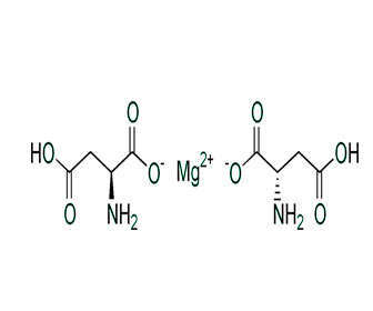 magnesio aspartato estructura quimica