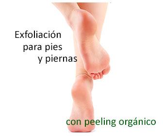 peeling de pies y piernas